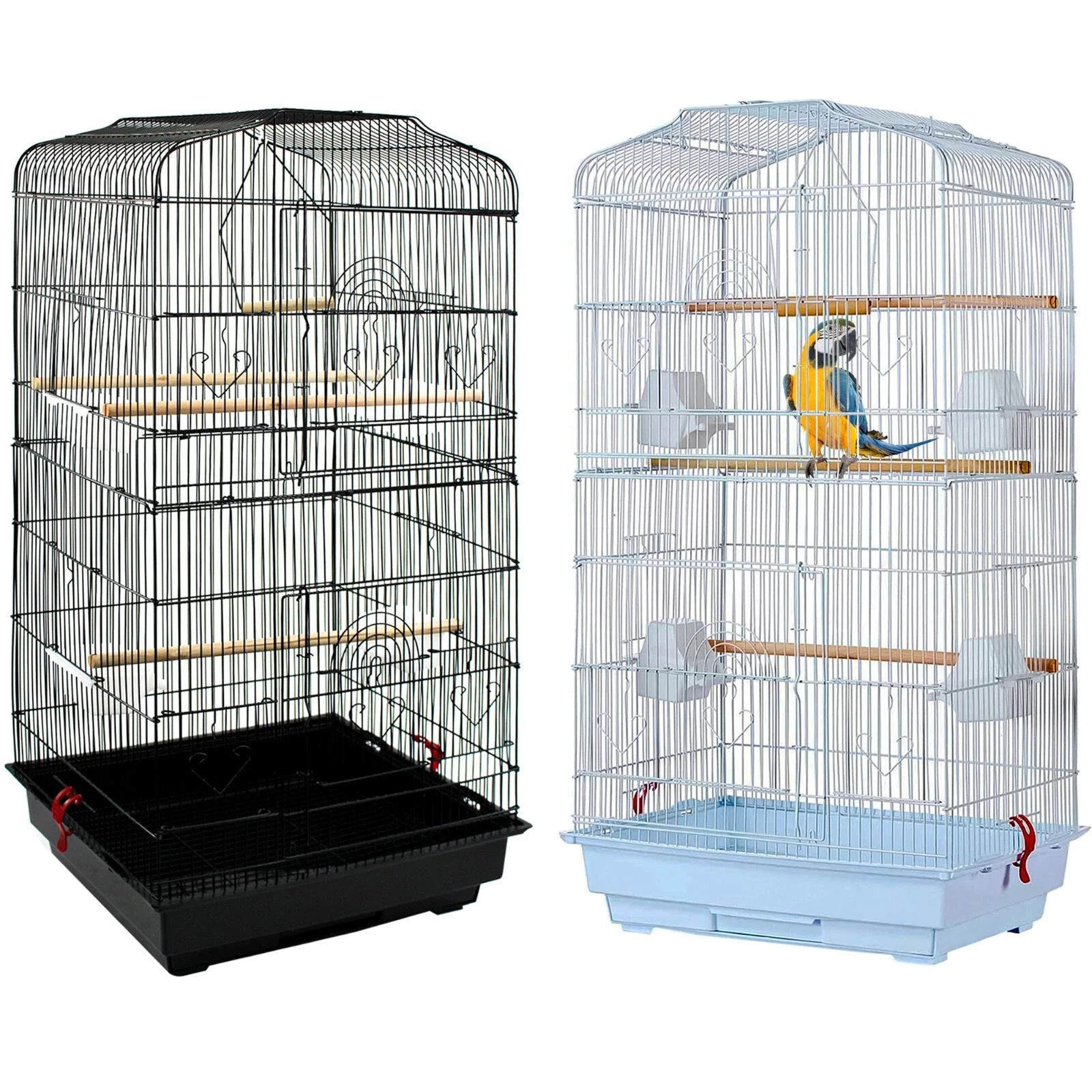 Large Metal Bird Cage for Budgie Parakeet Canary Cockatiel Finch or Lovebird
Opens in a new window o
