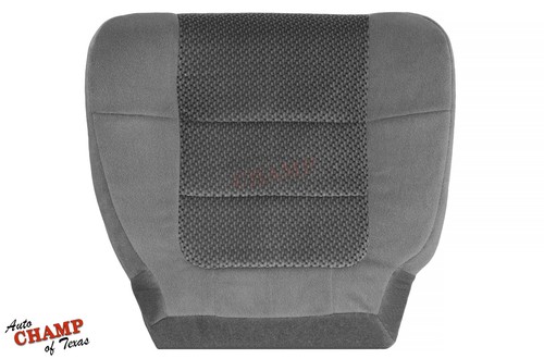 2001 02 Ford F150 XLT X-Cab 4X4 2WD -Driver Side Bottom Cloth Seat Cover Dk Gray