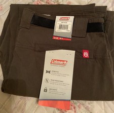 Mens Coleman Olive Pants Sz 38 / 30 Cotton/Nylon NWT MSRP 75.00