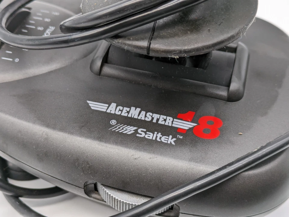 Saitek AceMaster 18 Joystick ThrustMaster Flight Control für PC / MS-DOS - Bild 3 von 4