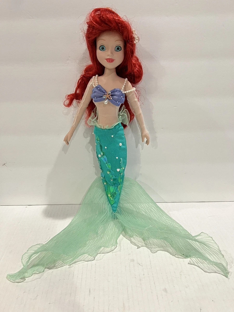 Disney Ariel The Little Mermaid Porcelain Doll 14 Collectible