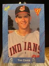 TIM COSTO 1991 CLASSIC I #T38 INDIANS