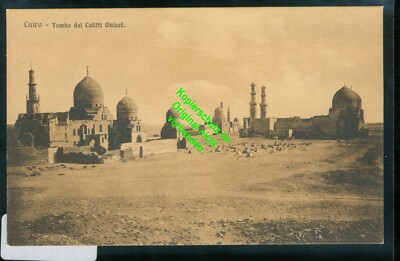 AK CAIRO EGYPT - Tombe del Califfi Gizeh - ca. 1930 - AF08
