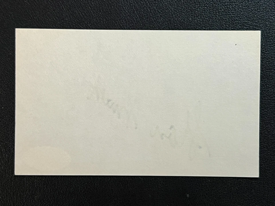 Stan Smith Signed 3x5 Card JSA w/COA Pro Tennis Star US Open/Wimbledon HOF '87! - Image 3 of 4