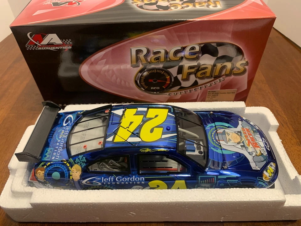 2009 JEFF GORDON FOUNDATION #24 SPEED RACER COLOR CHROME Race Fans Only#169/475~ - Image 4 of 4