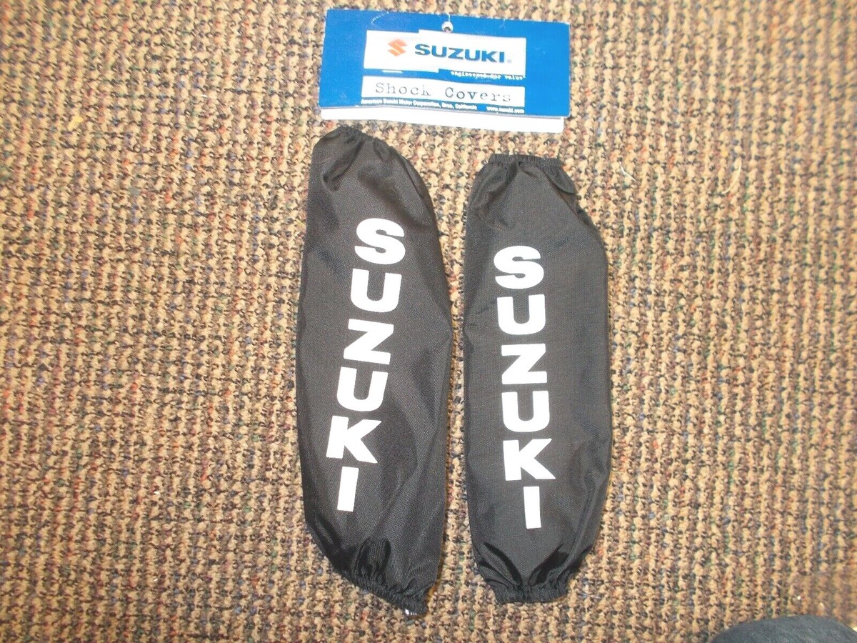 SUZUKI FRONT SHOCK COVER SET BLACK 99950-65539 FOR MODEL VINSON | eBay