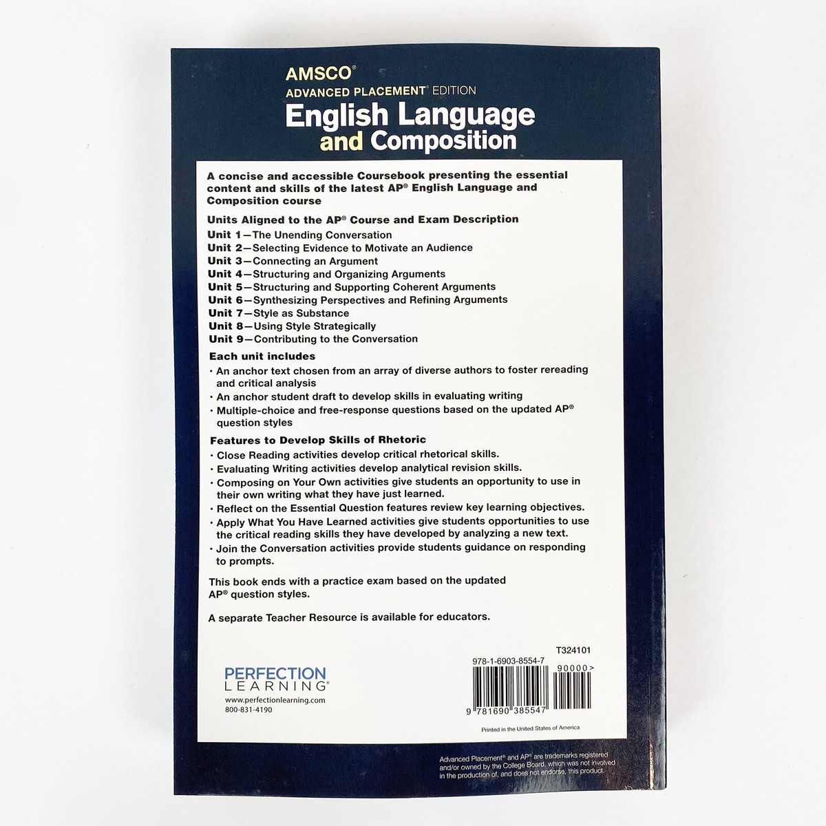 AMSCO AP Advanced Placement - English Language and
