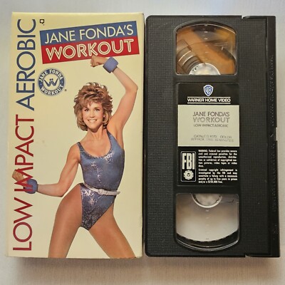 Jane Fonda's Workout Low Impact Aerobic (VHS 1989) EUC | eBay