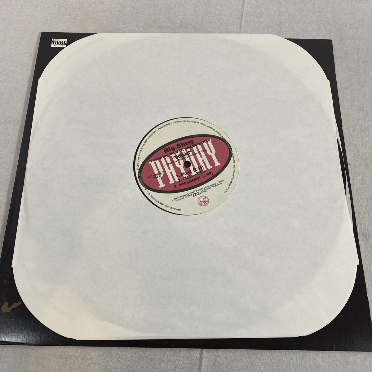 BIG SHUG - CRUSH / RARE VINYL RECORD DJ PREMIER + ED O.G. +