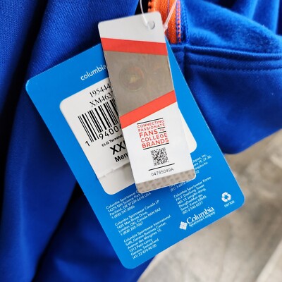 テキスト Columbia NCAA Florida Gators Mens size 2XL Omni Shade PFG 1/4 Zip