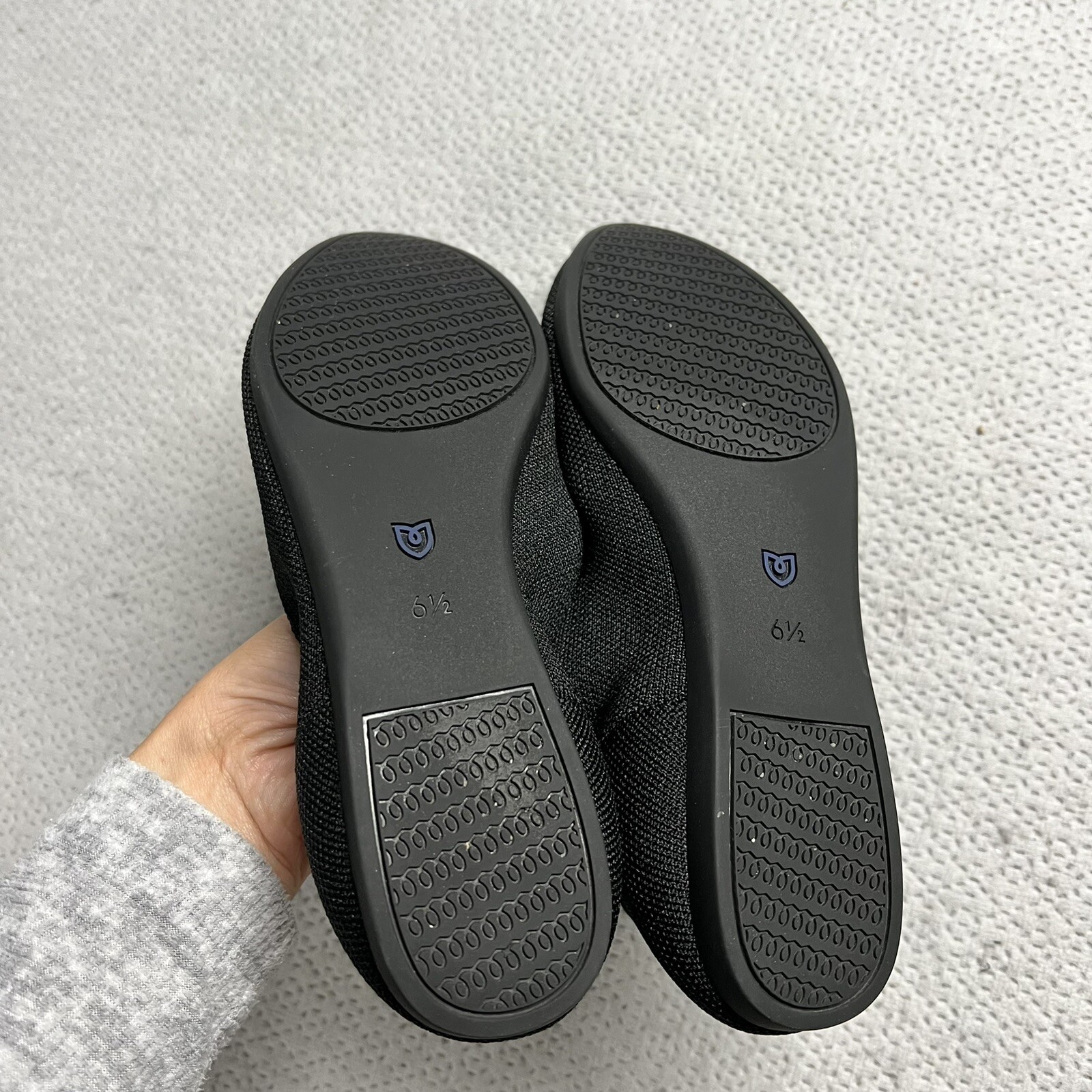 Rothy’s The Point in Black Solid EUC - image 5