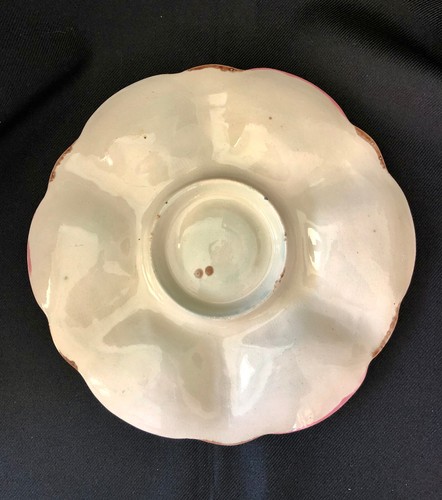 English Majolica Clam or Oyster Plate, C. 1880s, Minton, George Jones? - Picture 5 of 6