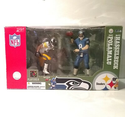 Matt Hasselbeck & Troy Polamalu フィギュア Super Bowl XL Troy