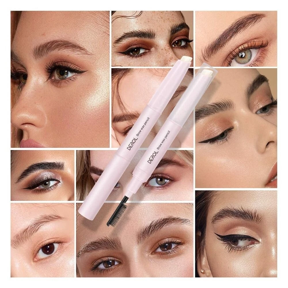 Eyebrow clearance wax pencil