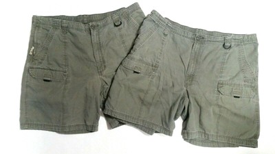 wrangler elastic waist shorts