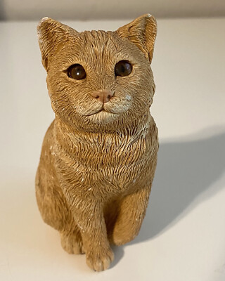 SANDICAST M750 タビー猫 置物