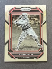 Heinie Groh - 2023 Panini Prizm #232 - Cincinnati Reds Baseball Trading Card