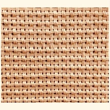 Vtg Beige Basket Weave Speaker Grill Cloth For Orange & Bullet Speaker 0.75x 05M
