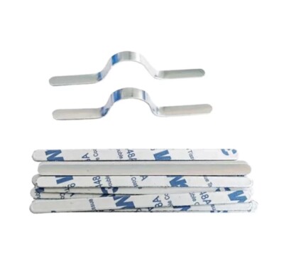 Aluminum Nose Bridge Strip for Face Mask Adhesive Nose Wire 100pcs FREE SHIPPING