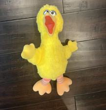 Vintage Playskool 13" Big Bird Plush 1986 Sesame Street 70205