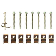 Sink Clips Top Mount Sink Brackets Mounting Kit Support Heavy Duty 8 PCS