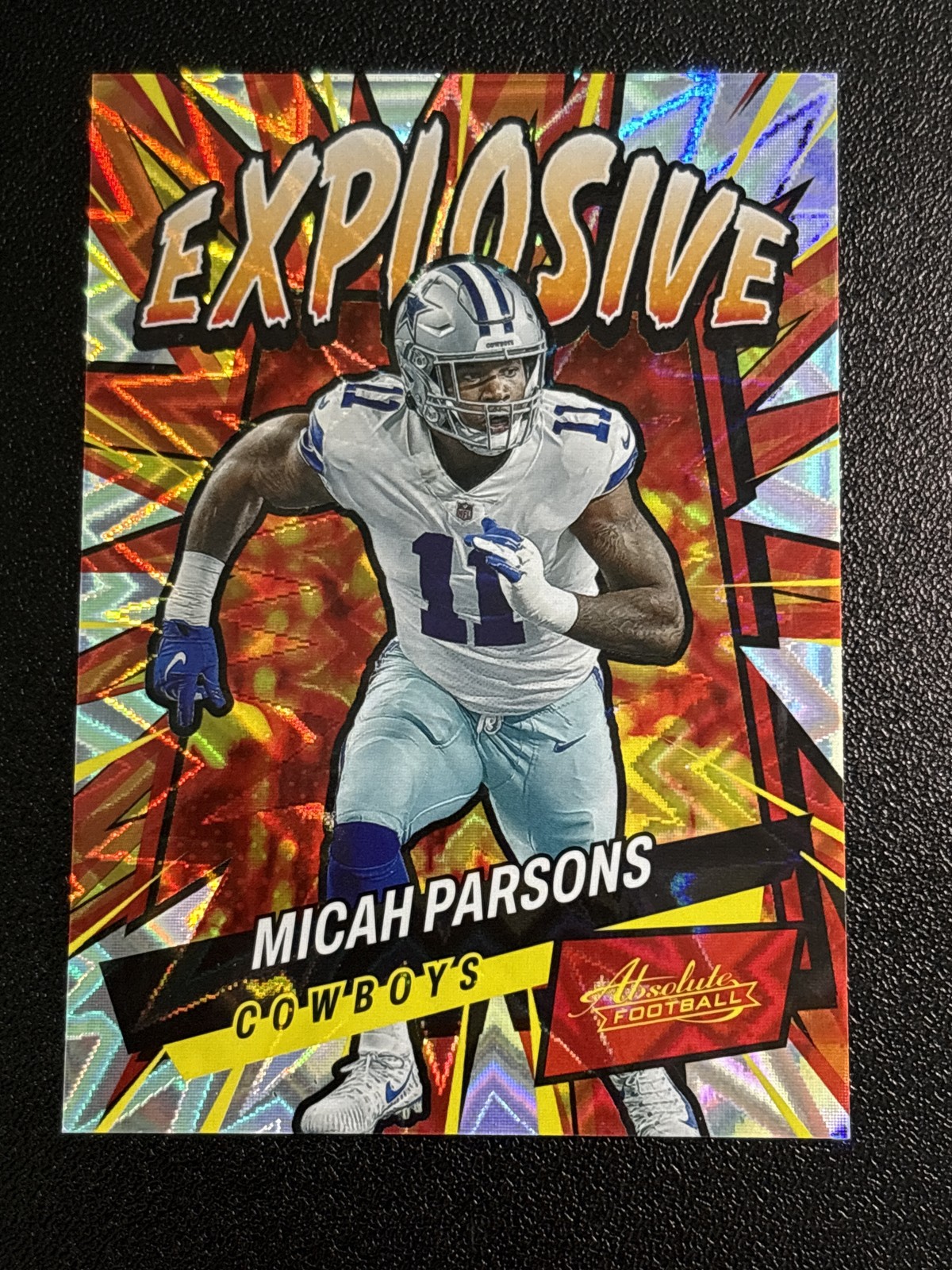 2022 Panini Absolute Dallas Cowboys Micah Parsons #E33 EXPLOSIVE