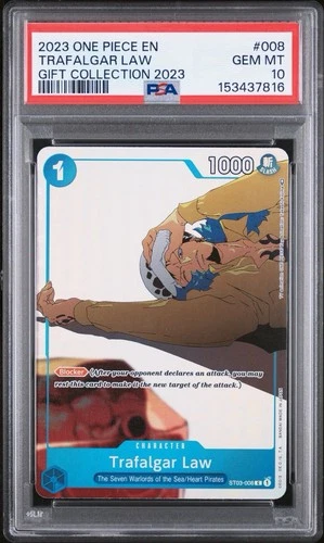 Trafalgar Law (Gift Collection 2023) ST03-008 One Piece Promotion Cards Psa 10