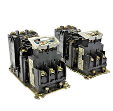 Lot of 2x Allen-Bradley 509-A0D-A2G /B Size 0 3 Phase 115-120V w/ 592-A2GA
