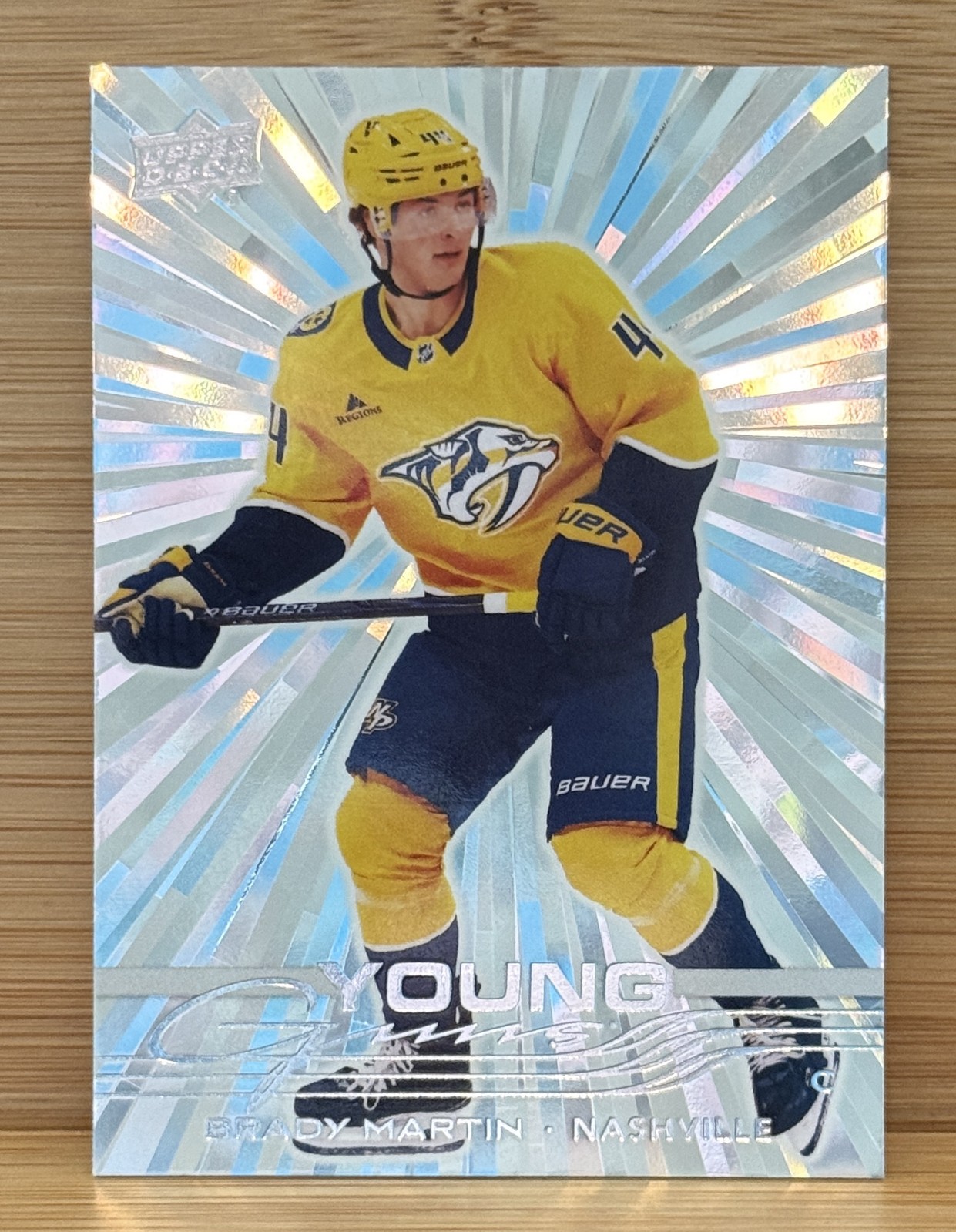 2025-26 Upper Deck Series 2 - Young Guns Brady Martin #460 Outburst (RC)