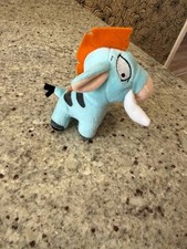 Neopets BLUE MOEHOG McDonald's HAPPY MEAL PLUSH TOY 2004 Boar Pig