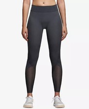 Image of Women's Adidas Warpknit Carbon Grey Leggings High Rise XS