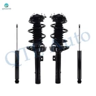 4PC Front Quick Complete Strut-Coil Spring-Rear Shock For 2016-2021 Honda Civic
