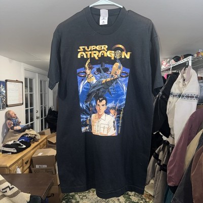 Vintage 90s Super Atragon Shirt Anime Manga TV Show Promo Movie Akira GiTs RARE