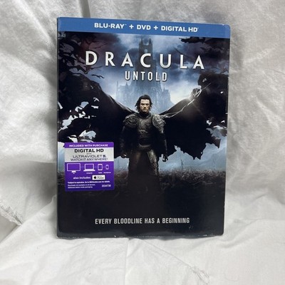 Dracula Untold (Blu-ray/DVD, 2014) W/ Slipcover No Digital