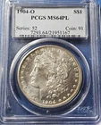 1904-O Morgan Silver Dollar PCGS MS64 PL. Nice PQ Morgan!!!