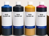 4x ECO SOLVENT INK FOR ROLAND VersaSTUDIO BN-20 Desktop Inkjet Printer (4,000ML)