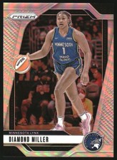 2024 Panini Prizm WNBA Prizms Silver #63 Diamond Miller - BSK
