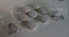 Lot of 9 Porcelain Drawer/ Cabinet Knobs/Pulls VTG NEW