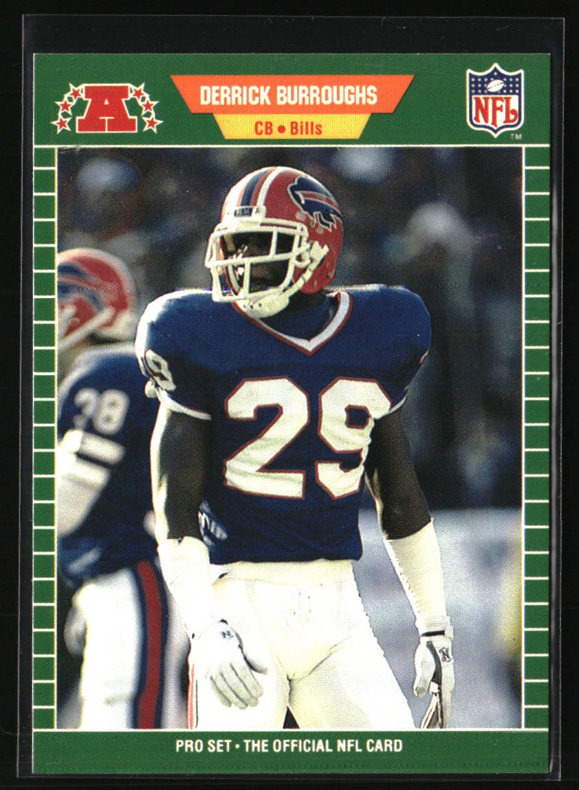 1989 Pro Set #18 Derrick Burroughs