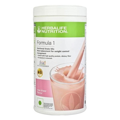 Herbalife Formula 1 Nutrition Shake Mix Rose Kheer Geschmack 500 gm I KOSTENL...
