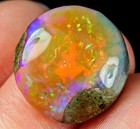 13.4Ct African Matrix Black Opal Cab PWY1467 — photo 1