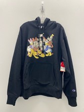Champion Size XL Black Hooded Ladies Sweatshirt
