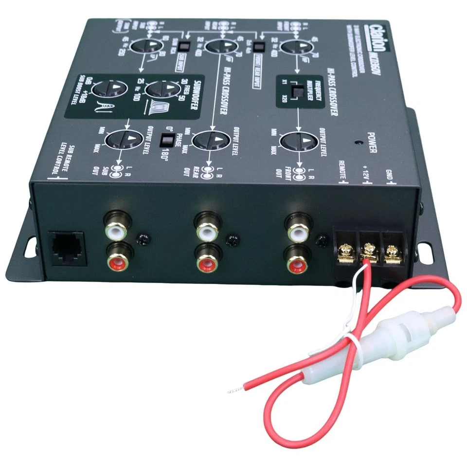 3-Way Electronic Crossover with Remote Control & RCA Inputs for Subwoofers - Image 2 of 4