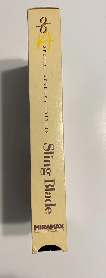 Rare - Sling Blade VHS (Special Academy Edition 1996) - Billy Bob Thornton Foto 4 de 4