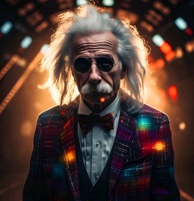 ALBERT EINSTEIN T-SHIRT OTHERWORLD DESIGNS NEW L XL XXL 2XL