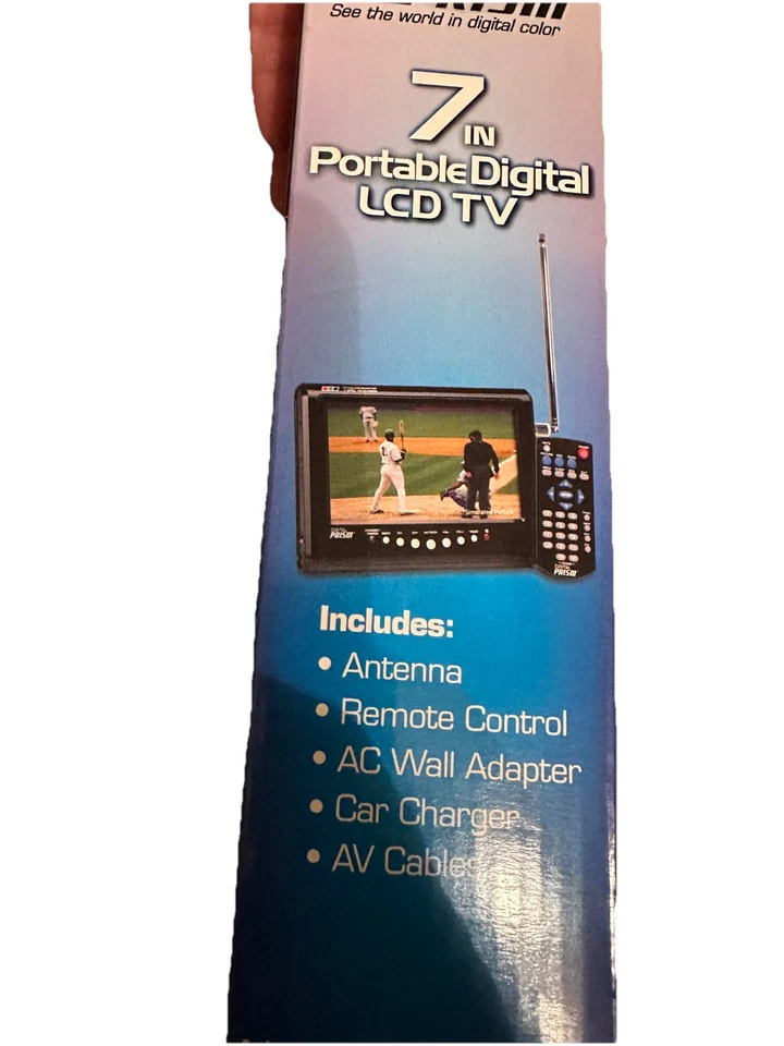 New Digital Prism ATSC-710 Portable Degital LCD TV 7" EDTV-Ready Television - Image 2 of 3