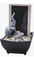 Modern Expressions LED Fountain, Elephant, NIB