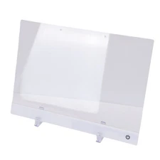 LED Note Board 11.8x8in 7 RGB Lights 4 Lighting Modes Light Up Dry Erase Board