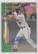 2020 Topps Pro Debut Green Auto 10/99 Adam Hall #PD-186 Auto 07d9