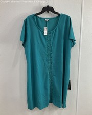 NWT Avenue Women's Teal Dress Size 22